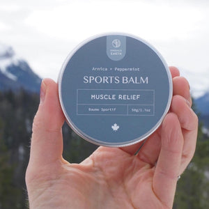 all natural sports muscle balm made in Canada