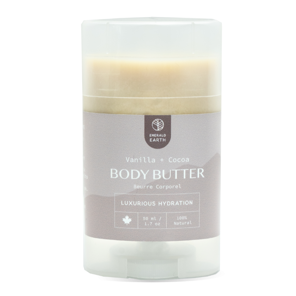 Natural Vanilla Body Butter made in Canada
