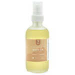 citrus and lemongrass body oil