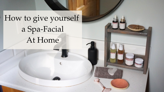 How to give yourself a Spa-Facial at Home.