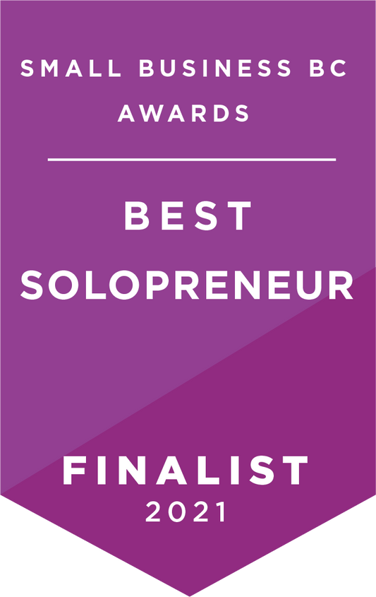 TOP 5 finalist for Small Business BC Award 2021