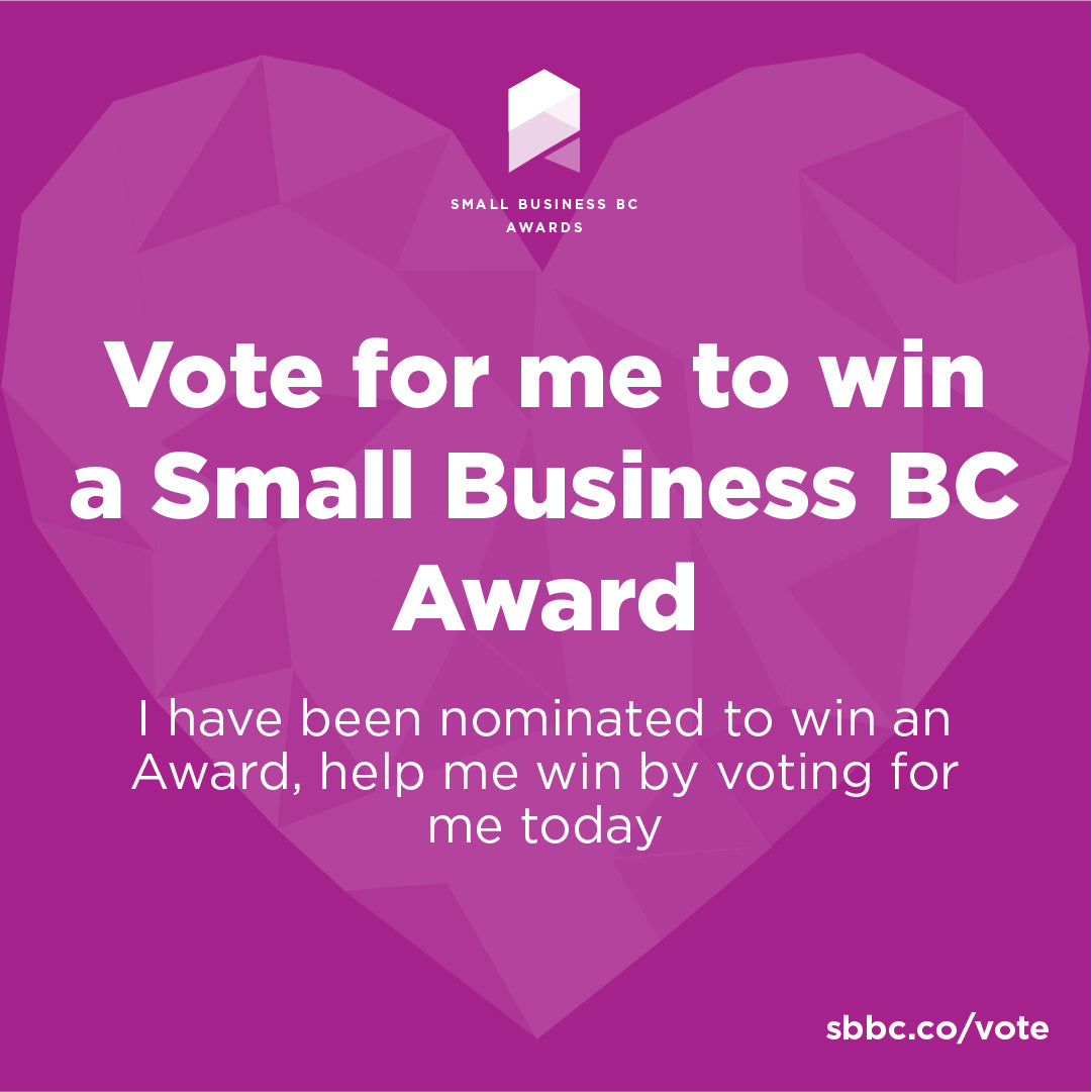 NOMINATED FOR THREE SMALL BUSINESS AWARDS