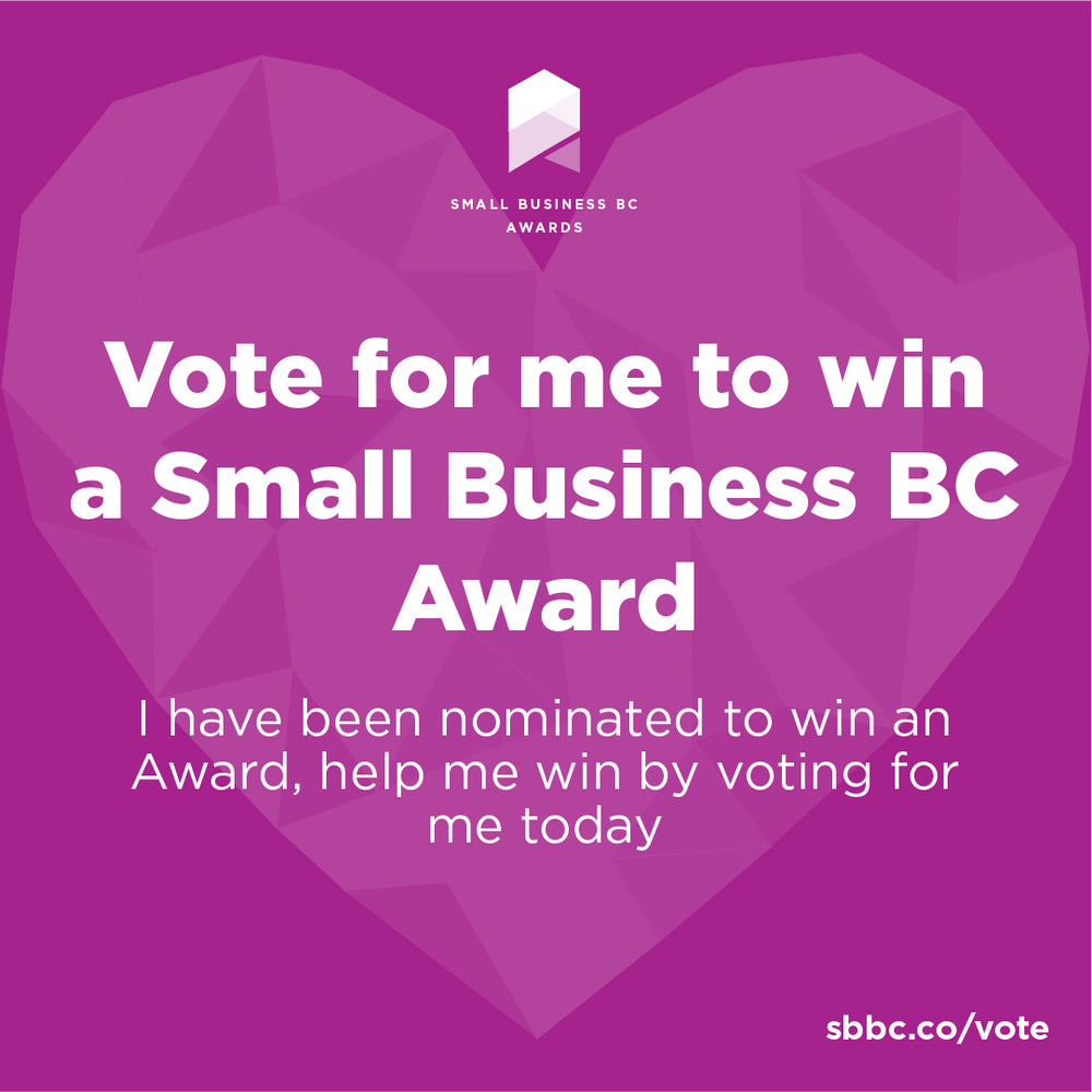 NOMINATED FOR THREE SMALL BUSINESS AWARDS