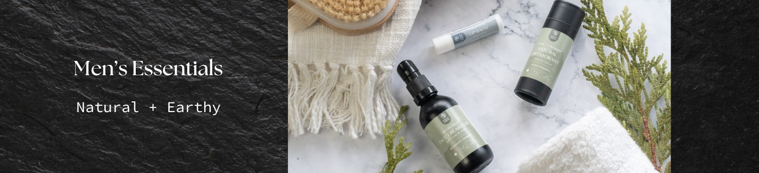 Mens Natural Skincare products Made In Canada