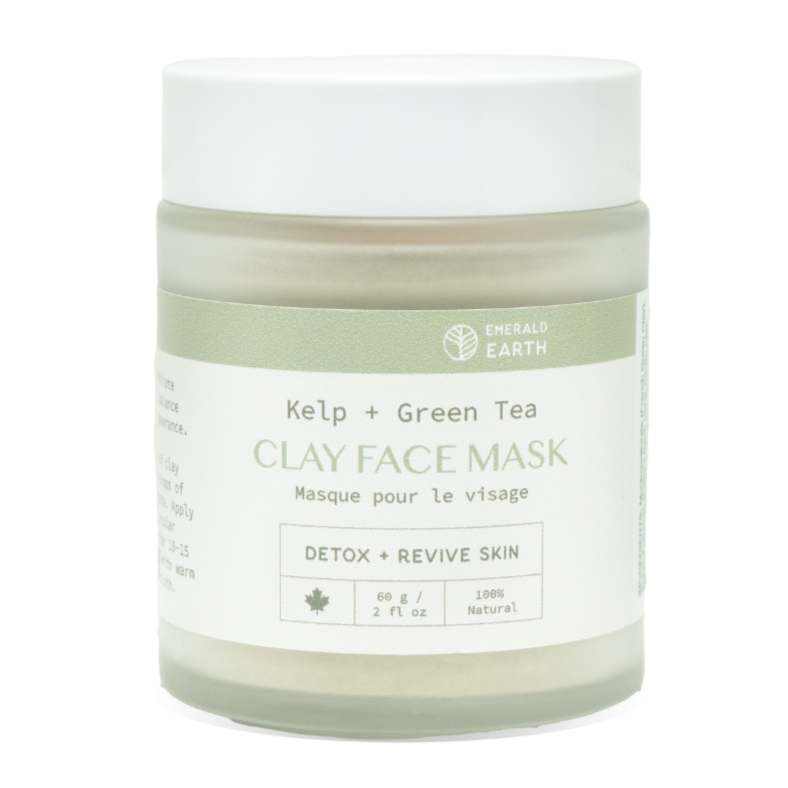 
            
                Load image into Gallery viewer, kelp and green tea clay face mask to detox oily skin
            
        