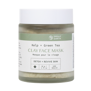 Clay Face Mask with Kelp and Green Tea