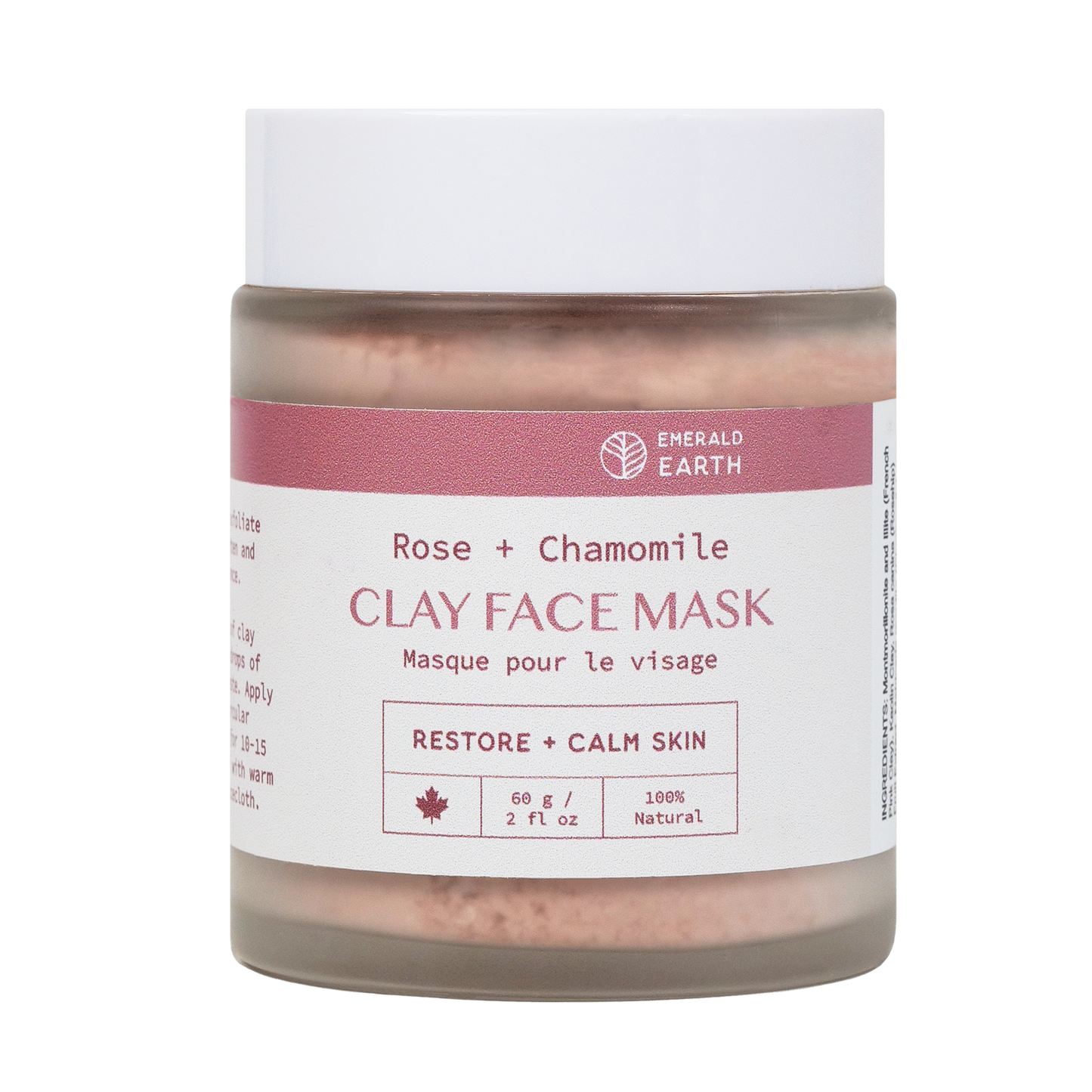 Clay Face Mask Rosehip Chamomile