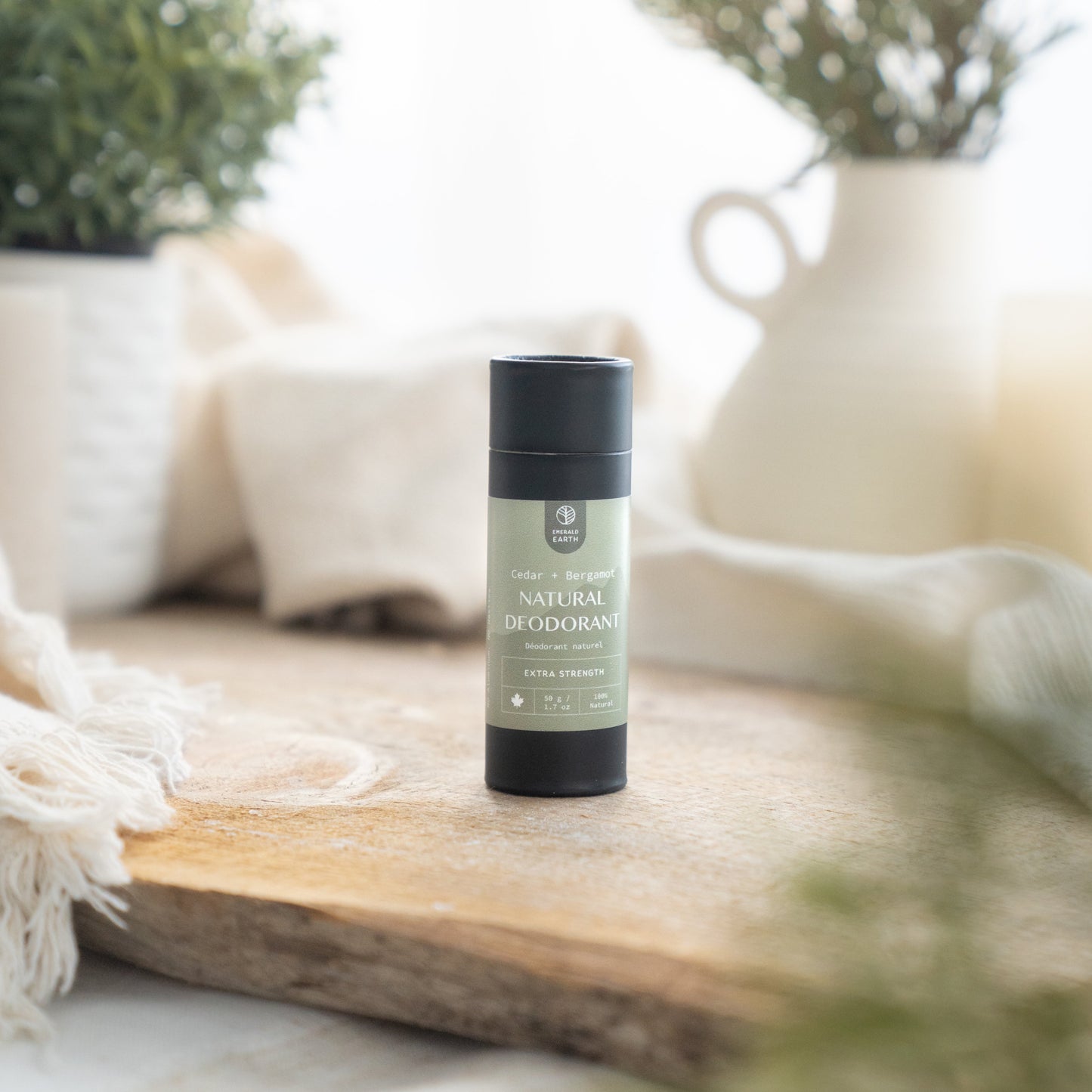 Natural Deodorant : Cedar + Bergamot + Sage