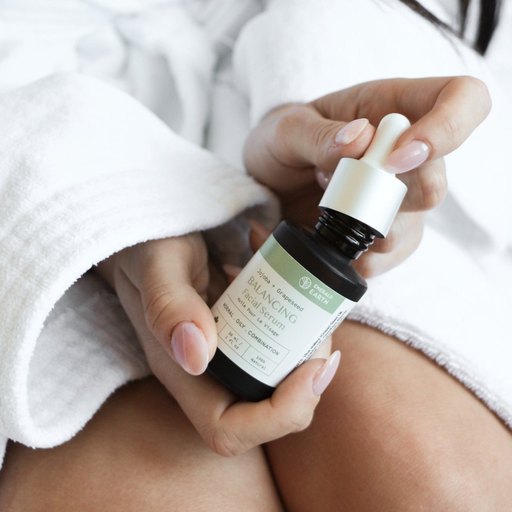 balancing facial serum for oily to combination skin