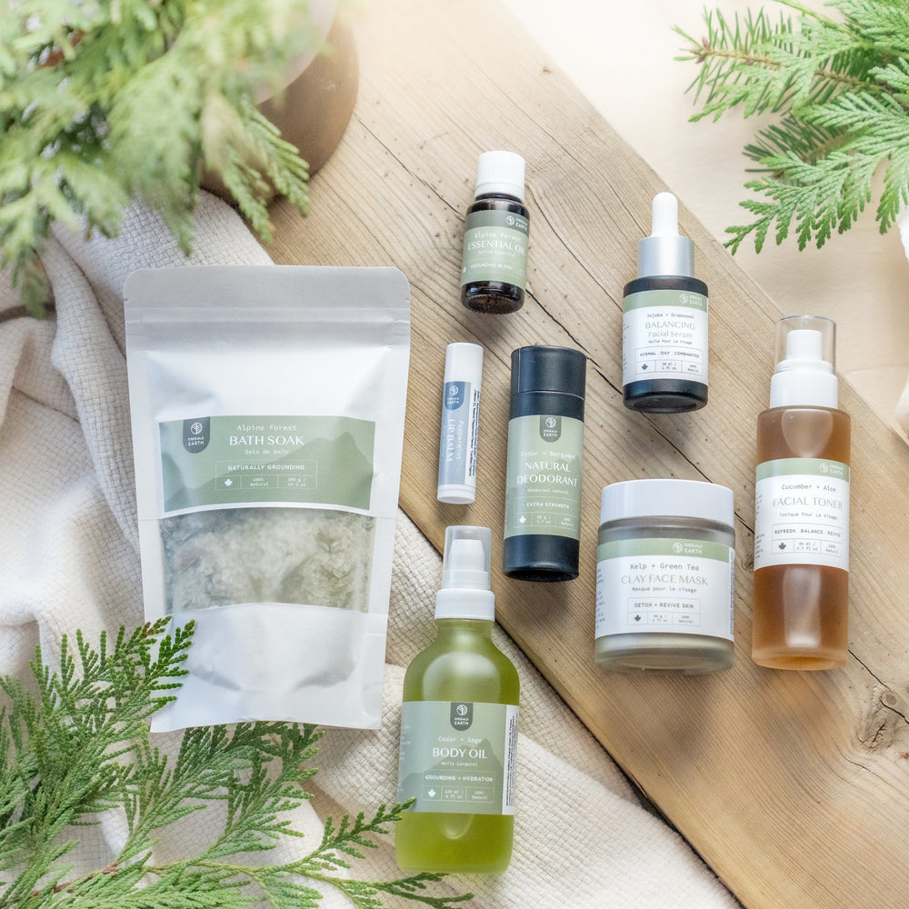 forest bathing bath and body care all natural made in Canada