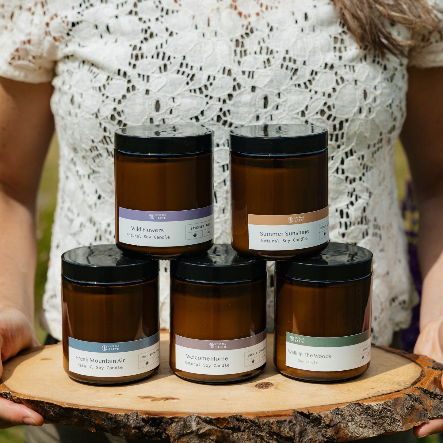 Natural Aromatherapy Soy Candles