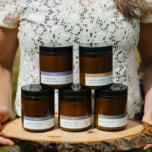 Natural Aromatherapy Soy Candles