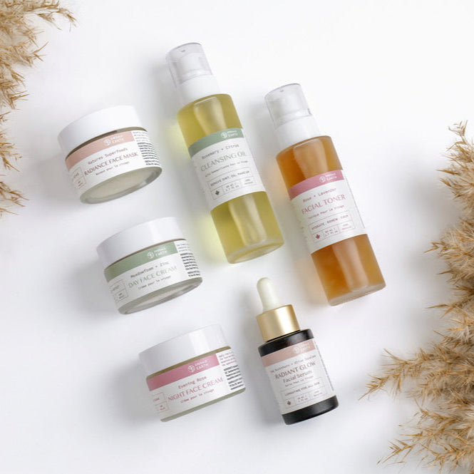 Radiance Organic Facial Care for professional spa facial treatments