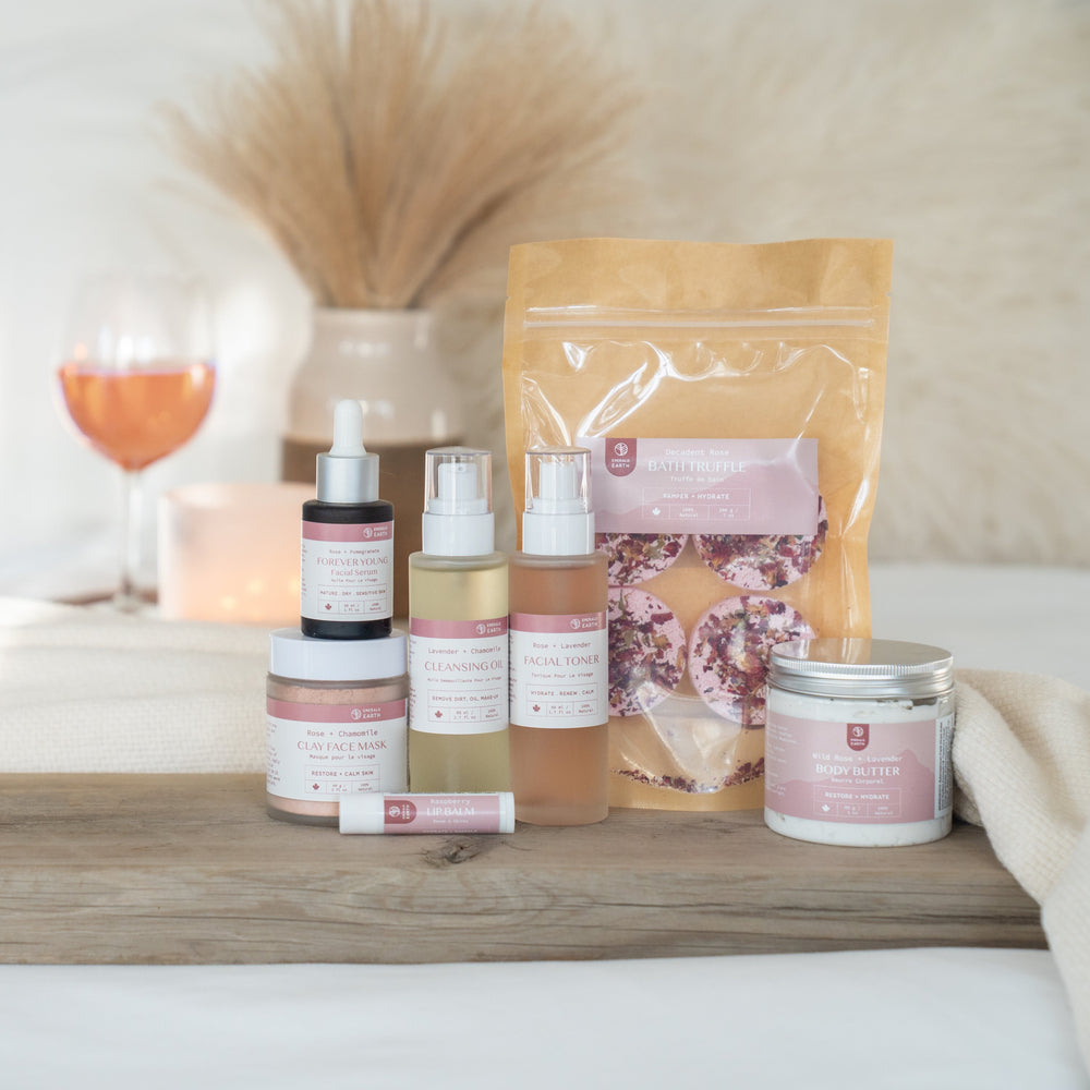 Rose Bath and Body Skincare Made In Canada