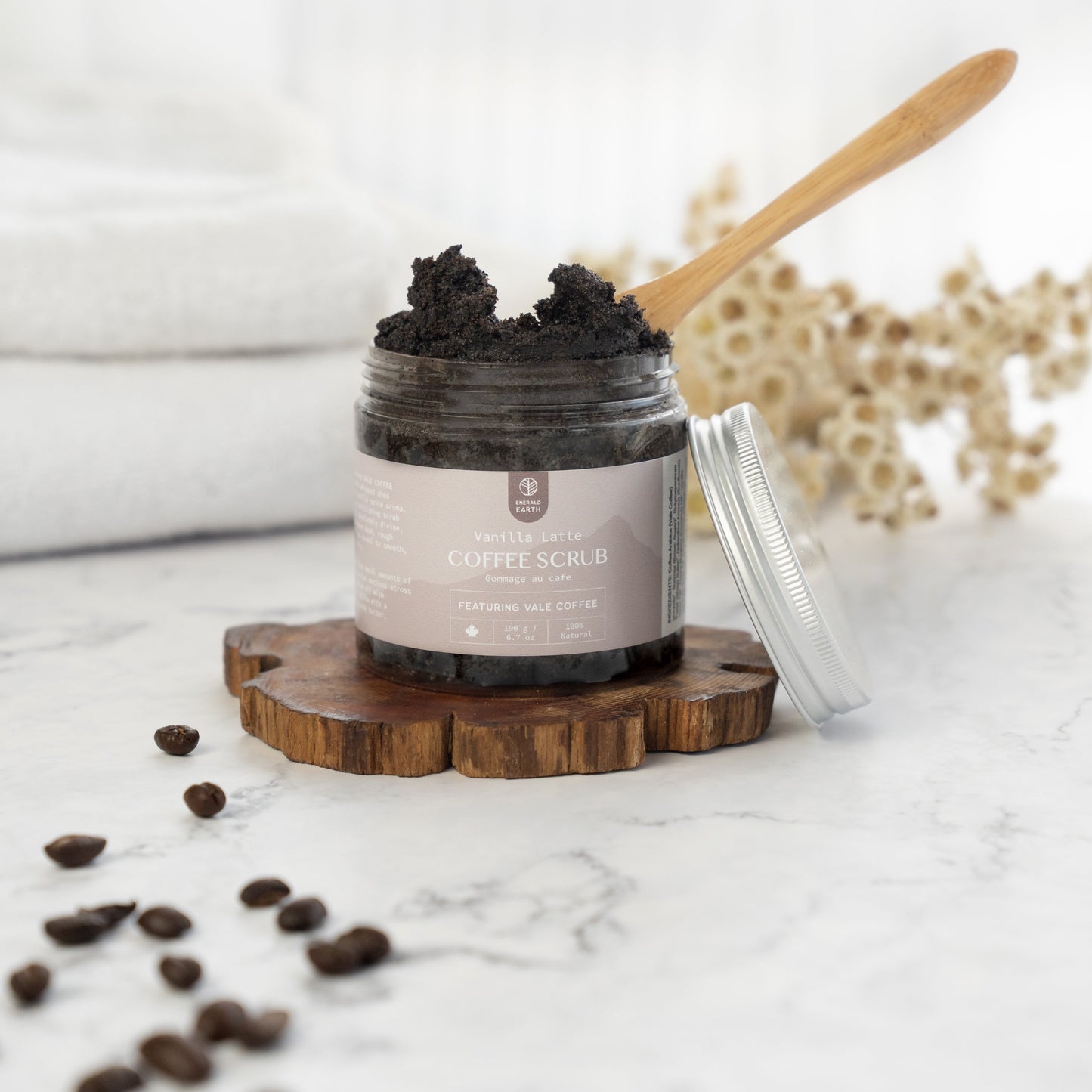 organic coffee scrub made in Canada