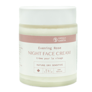luxurious night cream with evening primrose and rosehip
