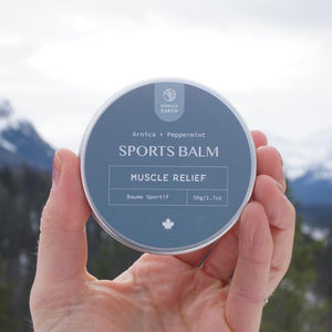 sports muscle balm with arnica and peppermint