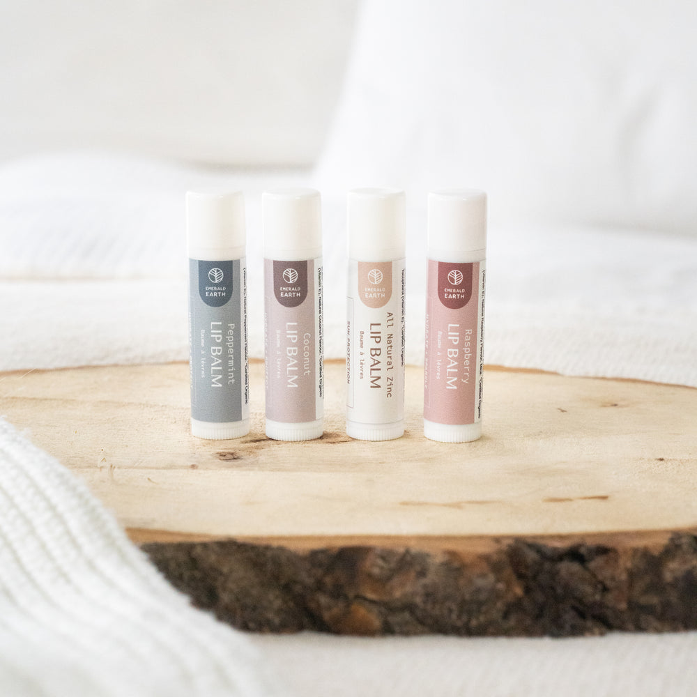 natural lip balm for dry lips made in Canada