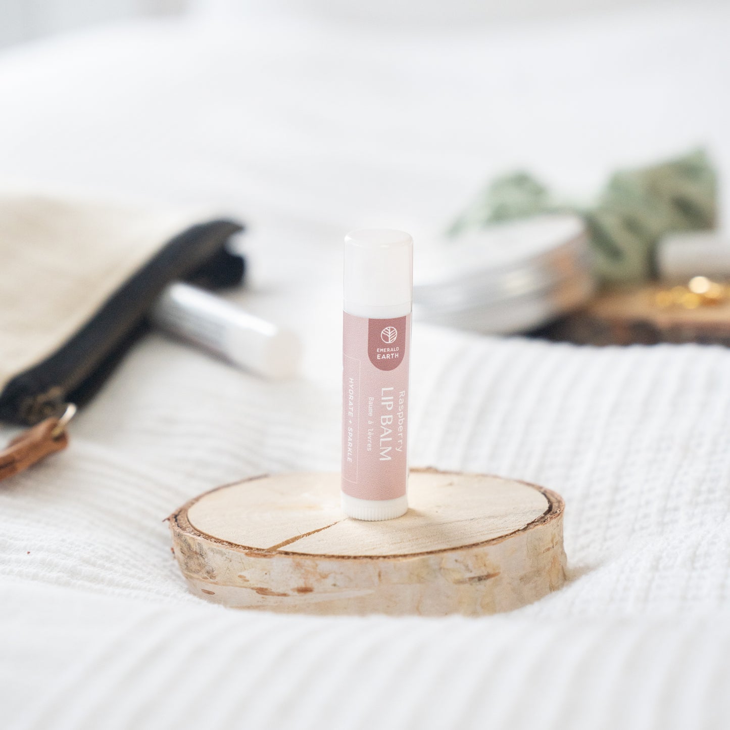 raspberry natural lip balm