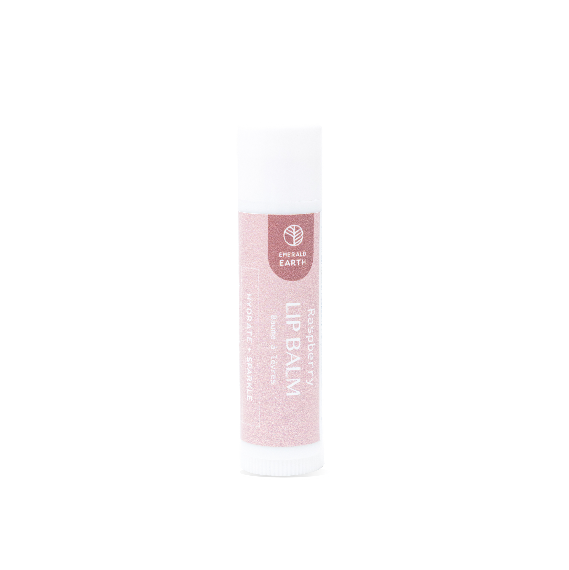 Natural Lip Balm - Raspberry - Made in Canada – Emerald Earth