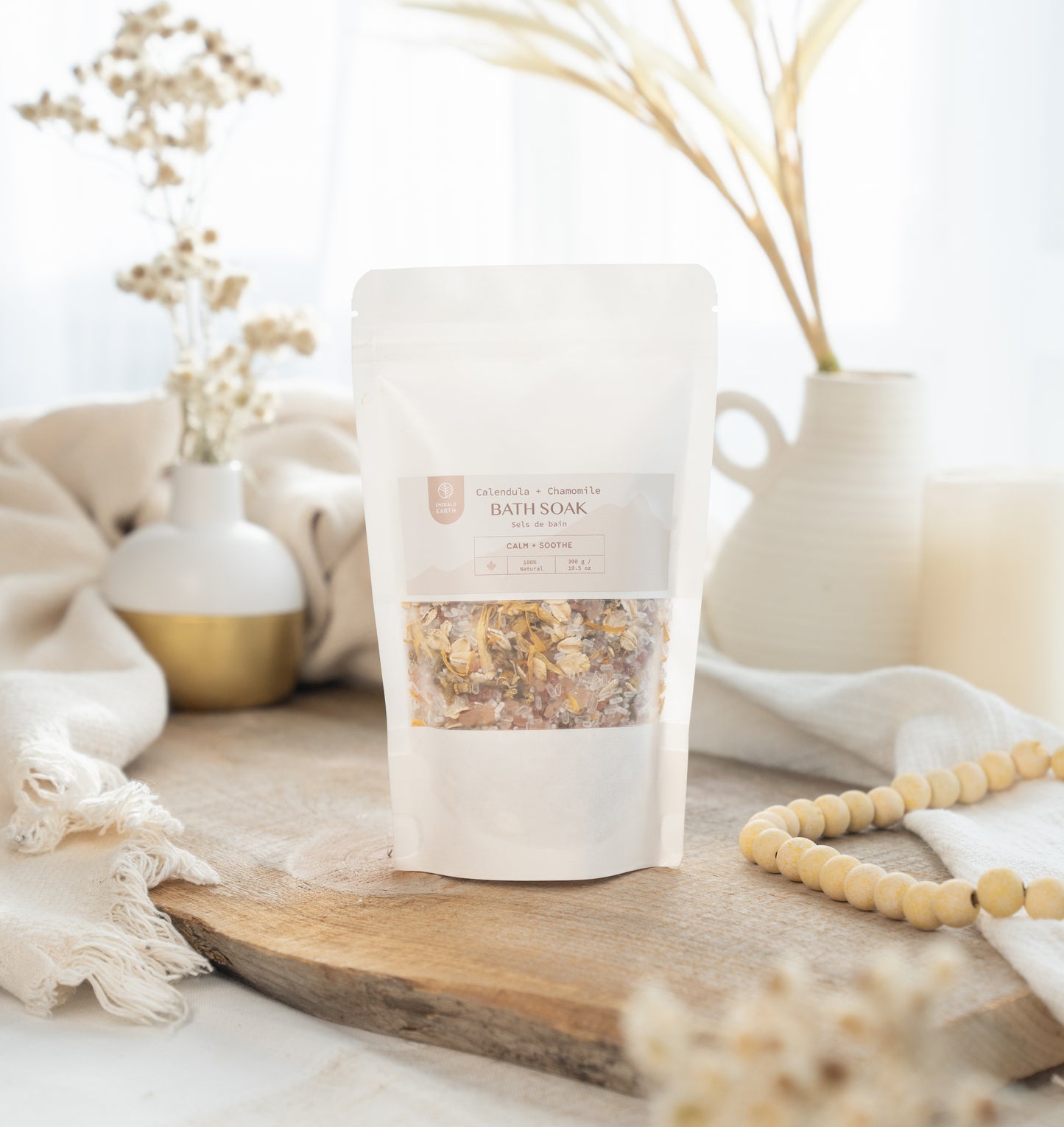 botanical bath soak for sensitive skin