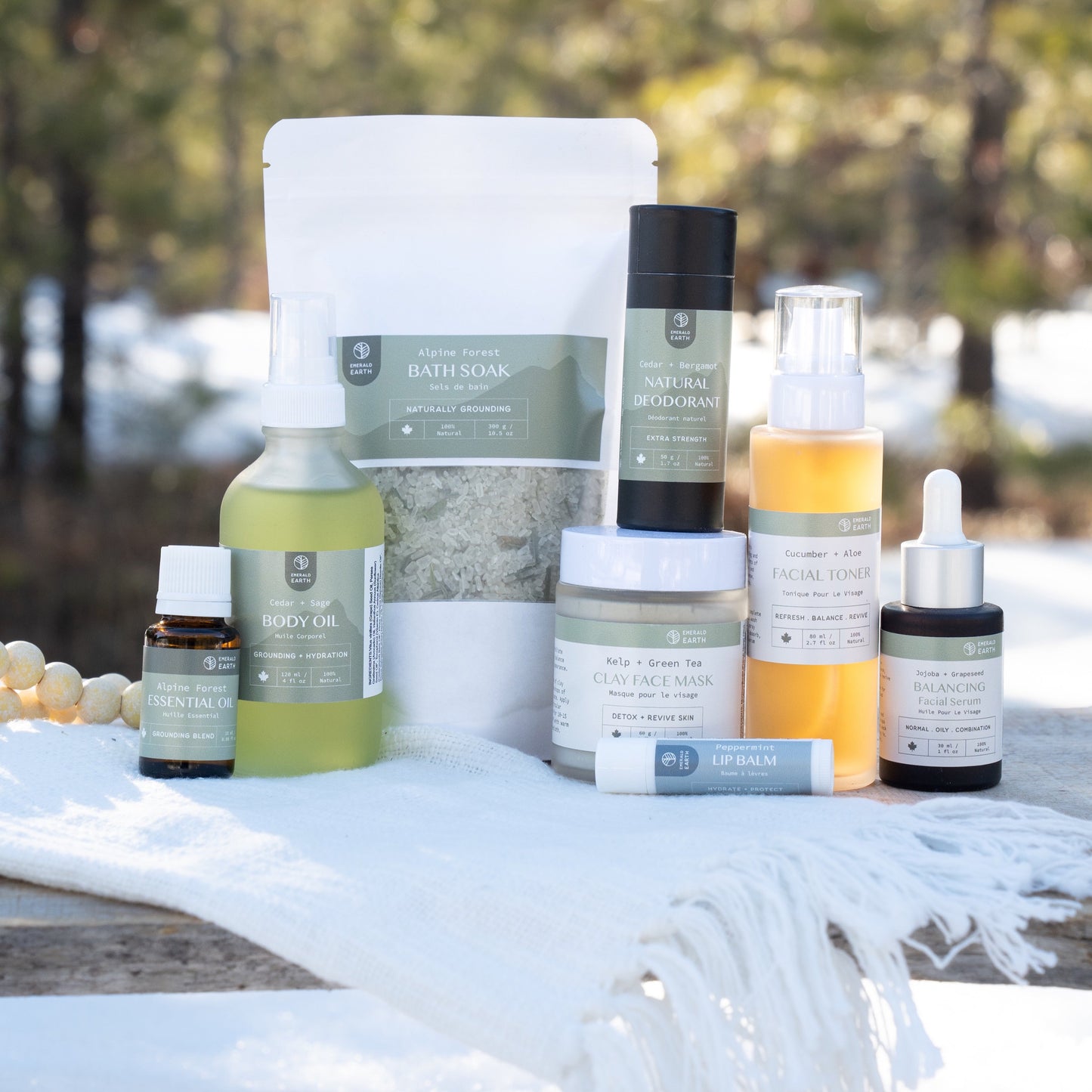 Cedar and Sage Bath and Body Collection Made In Canada