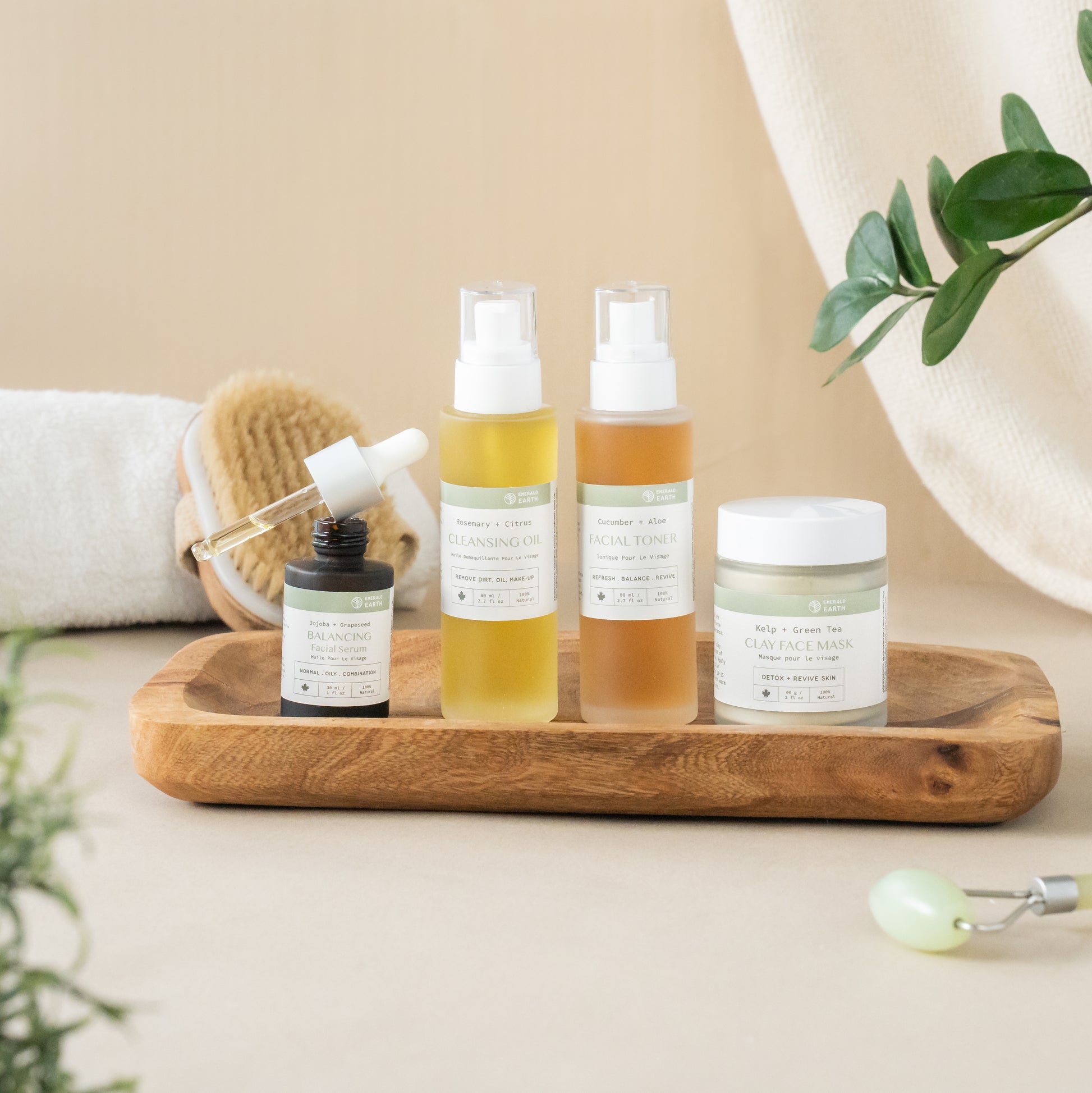 natural facial care for oily and combination skin