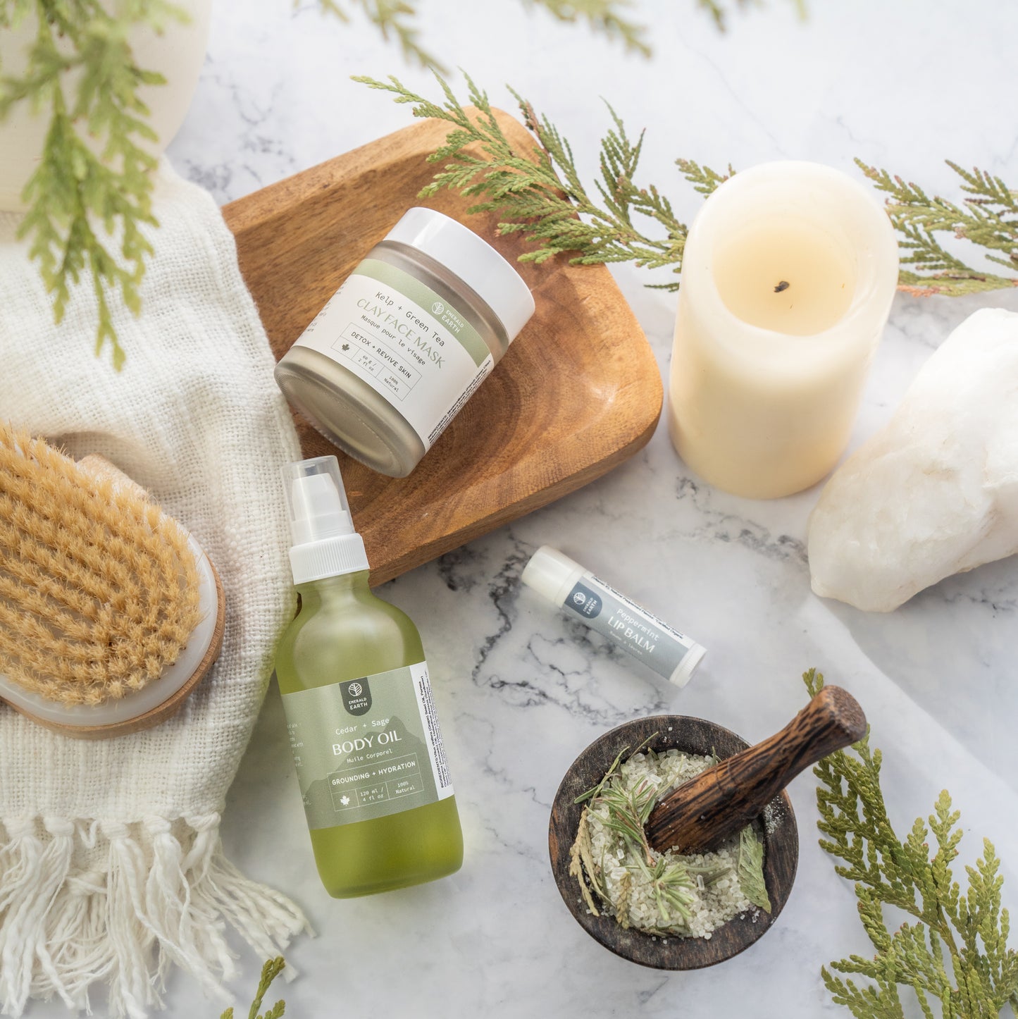 forest bath and body care by emerald earth