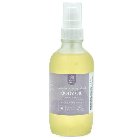 lavender and ylang ylang relaxing body oil