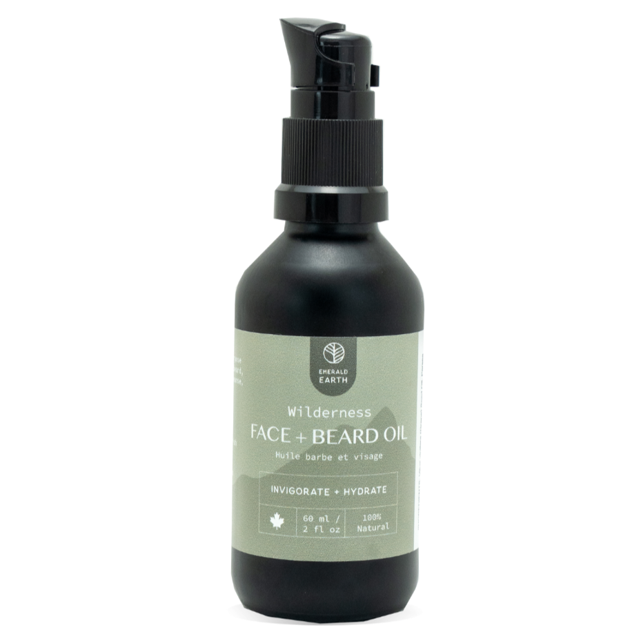 wilderness face and beard oil for men