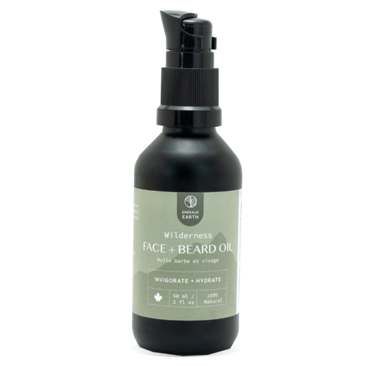 wilderness face and beard oil for men