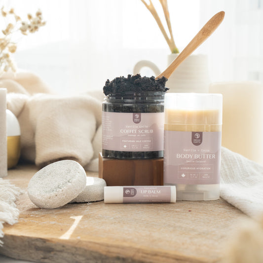 winter skincare essentials made in Canada